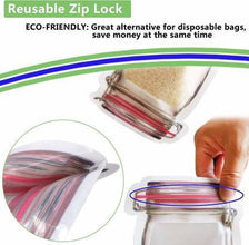 Transparent Plastic Jar-Shaped Stand-Up Pouch with Zipper