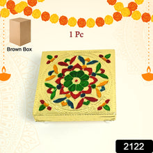 Multipurpose Traditional Wooden Chowki Bajot – Decorative Design (1 Pc Set)