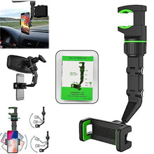 Multifunctional Car Rear View 360 Rotatable Mobile Holder