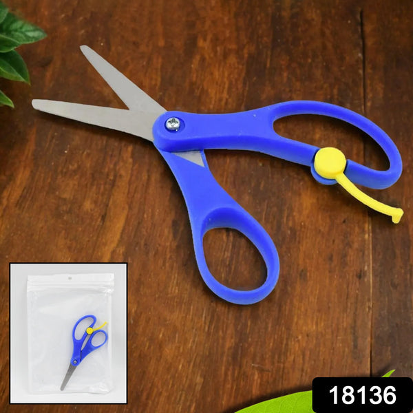 Multipurpose Scissors  Comfort Grip Handle And Stainless Steel Blades (1 Pc  Mix Color  Design)