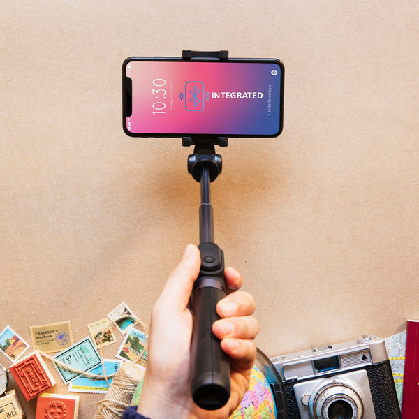 Bluetooth Selfie Stick – Portable Phone Tripod Stand for Mobile