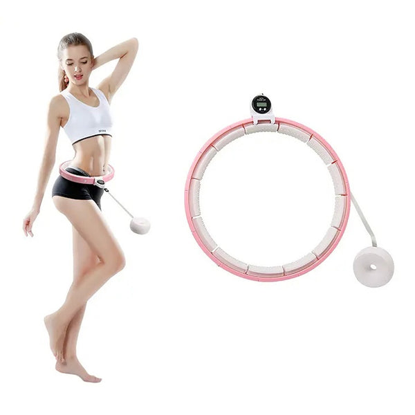 Adjustable Detachable Fitness Hula Hoop – Smart Round Ring for Weight Loss & Exercise