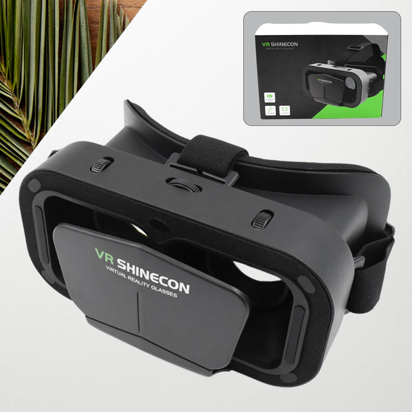 3D VR Headset – Compatible with iPhone & Android for Virtual Reality Movies & Games (1 Piece)