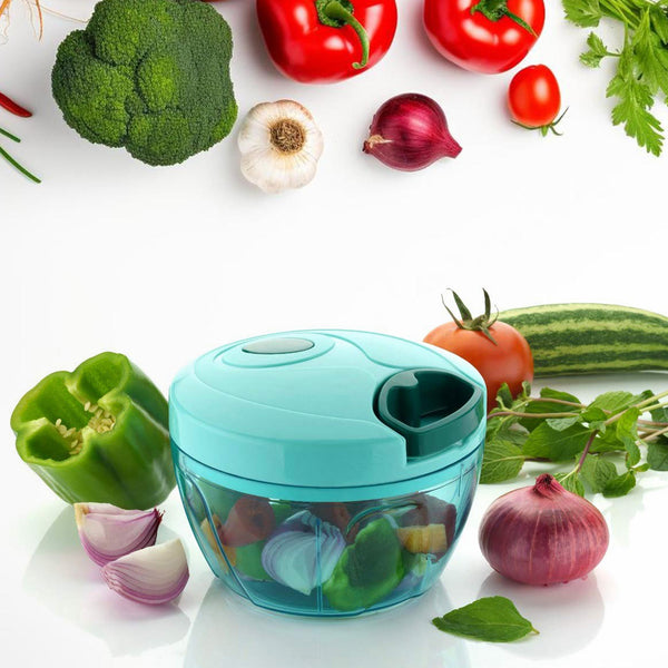 Manual Food Chopper – Compact, Powerful Handheld Vegetable Blender