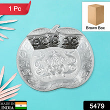 5479  Decorative Mukhwas Serving Tray Serving Mukhwas Plate Fancy Candy Tray Dry Fruit Serving Tray (1 Pc Set)