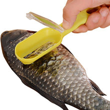 Plastic Fish Scales Grater – Fish Skin Brush & Cleaning Tool with Cover for Home Kitchen