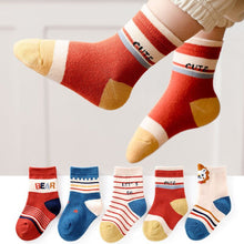 Socks Breathable Thickened Classic Simple Soft Skin Friendly For Kids