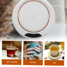 USB Warm Coaster Heated Coffee Mug - Portable Electric Cup Warmer for Office Desk (1 Pc)