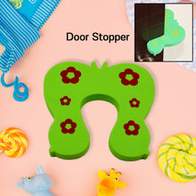 6039 Child Safety Protection Baby Safety Cute Animal Security Card Door Stopper (1pc )