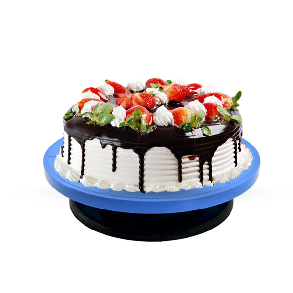 Revolving Cake Stand, Easy Rotate Decorating Turntable for Home and Birthday Party Use