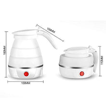 Silicone Foldable Electric Water Kettle - Collapsible, Compact Design for Camping and Travel Use