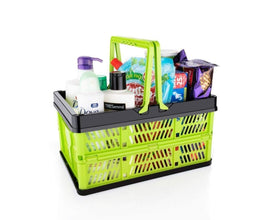 Folding Portable Shopping Storage Basket