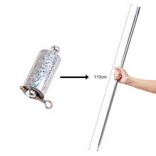 Magic Toy Metal High Elasticity Steel Cane – Silver Appearing Magic Trick