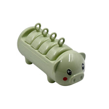 5899 Pig Shape Mold Ice Candy Popsicle Mold Ice Plastic Ice Candy Maker Kulfi Maker Molds Set With 4 Cups