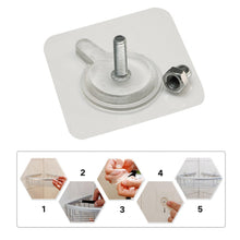 Adhesive Screw Wall Hook - Ideal for Hanging and Organizing Items in Homes and Offices.