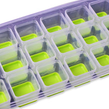 7169  18 Cavity Pop Up Ice Cube Tray Easy Release Flexible Silicone Bottom Ice Tray  Stackable Ice Tray 100 Bpa Free Food Grade For Freezer