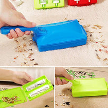 Plastic Handheld Carpet Roller Brush Cleaning With Dust Crumb Collector Wet And Dry Brush