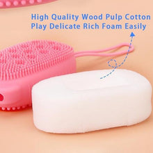 Silicone Bubble Bath Spa Body Scrubbing Brush – Super Soft and Gentle