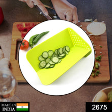 Multi-Purpose Chopping Board with Stand for Cutting Vegetables, Fruits, and Meats.