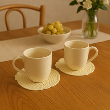 Silicone Leaf Design Coaster Set (2 Pc) Wukusy