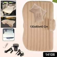 Portable Car Backseat Inflatable Air Mattress Bed (1 Pc) Wukusy