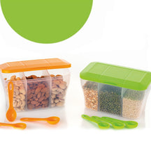 Plastic Square Storage Organizer Container – 750ml Capacity