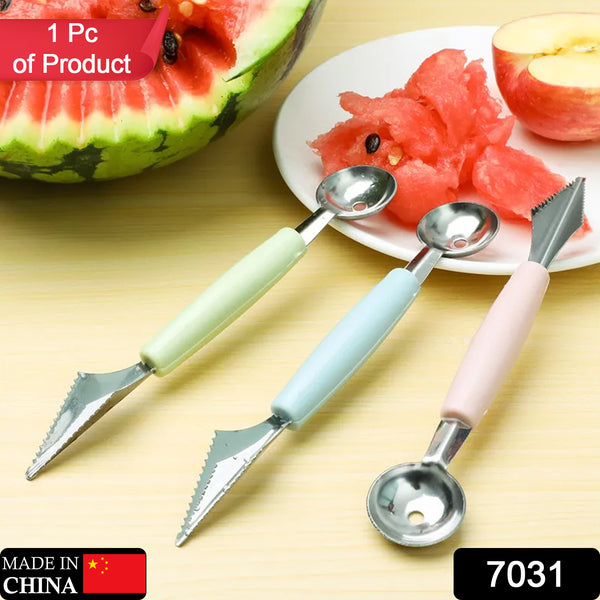 Multifunctional Stainless Steel Fruit & Vegetable Carving Knife Set – Peeler, Corer, Spherical Dig Ball Scoop & Garnishing Tools (1 Set)