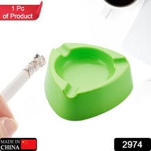 Melamine Cigarette Ashtray – Modern Tabletop Ashtray for Smoking, Cigar, Outdoor & Indoor Use, Stylish Home & Office Decor