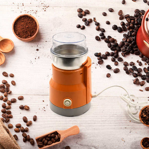 5884 Multi Function Small Food Grinder Grain Grinder Portable Coffee Bean Seasonings Spices Mill Powder Machine Small Kitchen Appliances For Home And Office