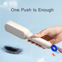 Self-cleaning Hairbrush Massage Comb (1 Pc  With Box)