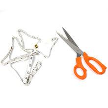 Tailor Scissors with Flexible Measuring Tape – High-Quality Scissors for Tailoring and Home Use.