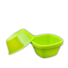 Square Plastic Bowl For Serving Food (Pack Of 4)