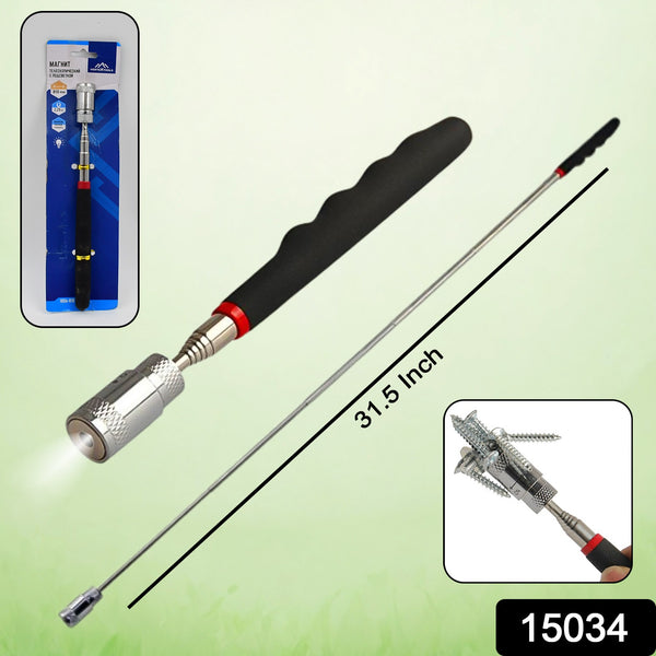 Magnetic LED Telescopic Pick-Up Tool – Mini Extendable Retrieval Magnet