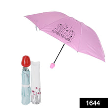 Rose Umbrella - Lightweight, Waterproof, UV Protection, Mini Folding with Creative Rose Flower Case