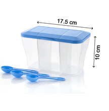 Plastic Square Storage Organizer Container – 750ml Capacity