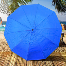 3-fold Sun Rain Protective Solid Foldable Umbrella (1 Pc Mix Color)