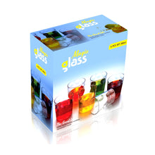 Multi-Purpose Unbreakable Drinking Glass Set (6 Pieces, 300ml)