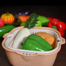 2-in-1 Basket Strainer for Rinsing Fruits, Vegetables, and More