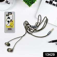 Universal Wired Earphone With Mic (1 Pc)