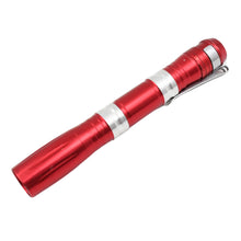 9530 Portable Mini Torch  Flashlight Led Powerful High Lumens Pen Light With Clip Portable Pocket Compact Torch For Emergency Aa Battery Operated (1 Pc  Battery Not Included)