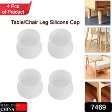 Furniture Feet Pads – Silicone Chair Leg Caps with Good Flexibility (4 Pcs)