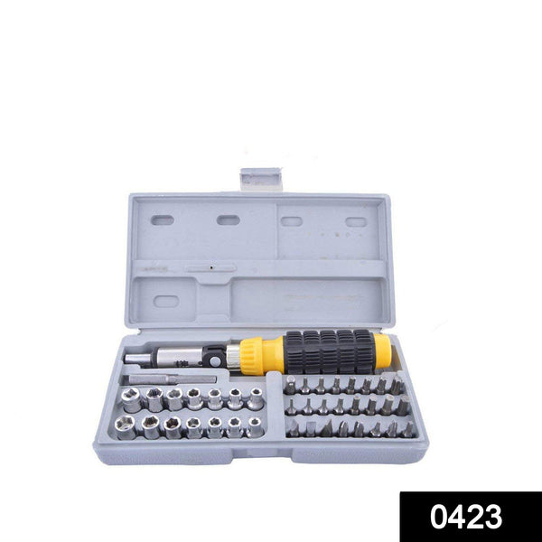 Socket And Screwdriver Tool Kit Accessories (41 Pcs)