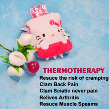 6520 Pink Hello Kitty Small Hot Water Bag With Cover For Pain Relief Neck Shoulder Pain And Hand Feet Warmer Menstrual Cramps.