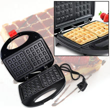 Waffle Maker - Makes 2 Square Waffles with Non-Stick Plates & Indicator Lights