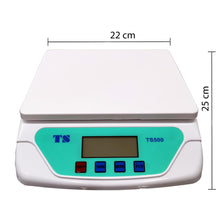 Digital Multi-Purpose Kitchen Weighing Scale TS500 – Accurate Food & Ingredient Measurement