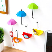 Colorful Umbrella Key Holder – Decorative Wall Hook for Keys and Accessories