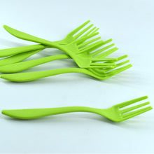 6-Piece Small Plastic Serving Fork Set for Kitchen