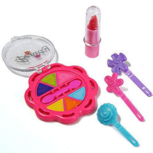 Beauty Make Up Set For Kids Girls With Fold-able Suitcase (Multicolour)