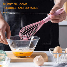 Manual Silicone Whisk Mixer – Rotary Cream, Egg, and Flour Mixer for Kitchen Baking