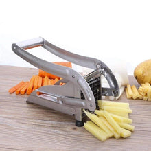 French Fries Potato Chips Strip Cutter Machine with Blade – Manual Vegetable Slicer for Perfectly Cut Fries and Chips (1 Pc)